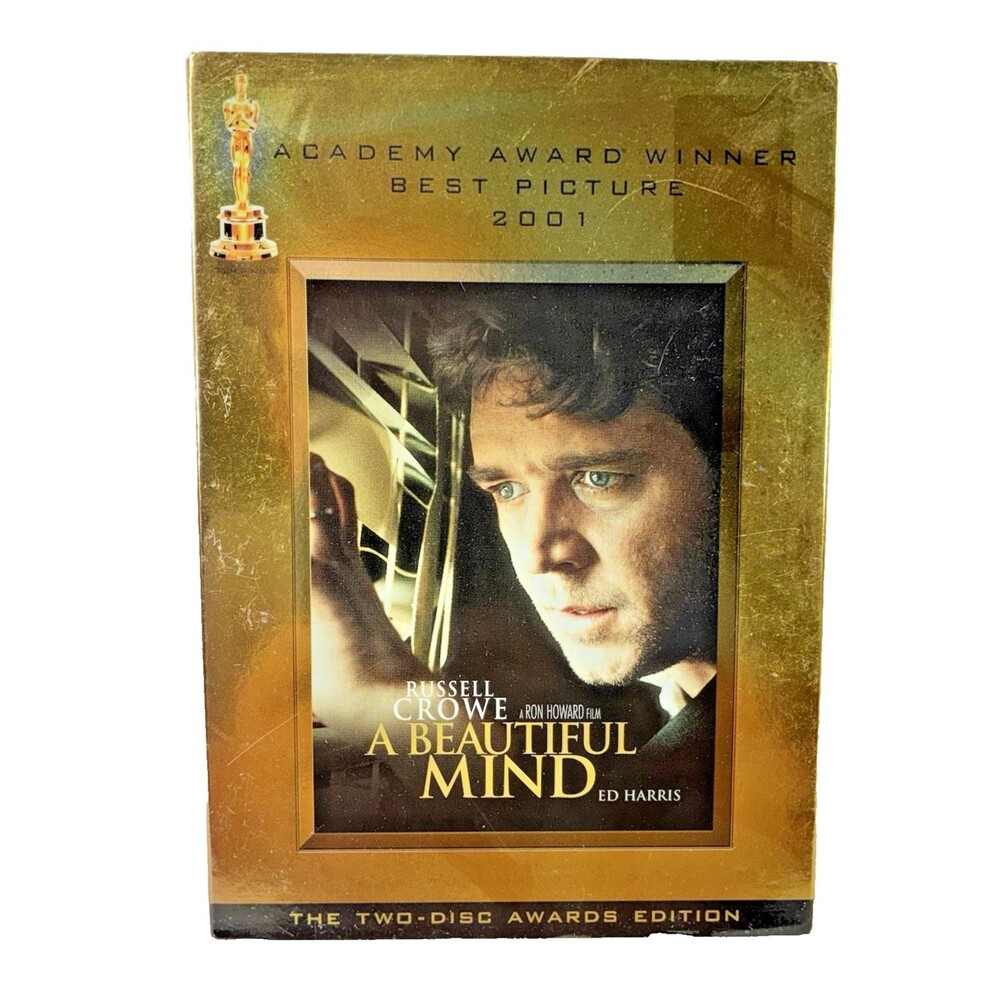 A Beautiful Mind Two-Disc Awards Edition 2003 Universal Studios DVD New Sealed